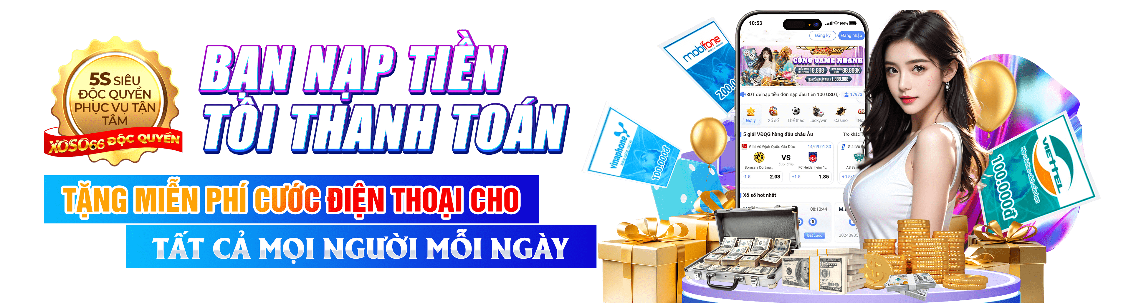 Hình ảnh quảng cáo của tip88 hiển thị nền tảng và các lợi ích